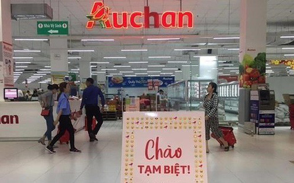 Auchan chính thức đóng 15 cửa hàng tại Việt Nam