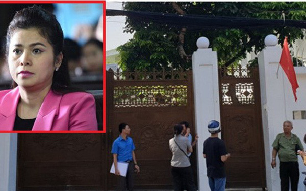 Bà Lê Hoàng Diệp Thảo đóng cửa nhà riêng, chưa thể thi hành án